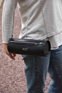 Cavaletti Handbag – Black Python - Image 4